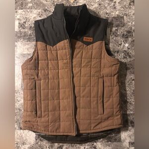 Cinch Men's Two-Tone Quilted Vest